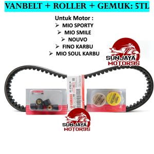 VANBELT PAKET ROLLER MIO LAMA  MIO SPORTY  MIO SMILE  MIO SOUL  FINO KARBU 5TL