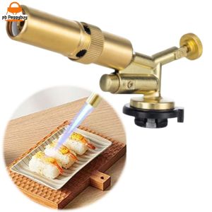 Heavy-Duty Camping Stove with 1300 Degrees Flame Butane Torch Outdoor Cooking Equipment for Hiking and BBQ