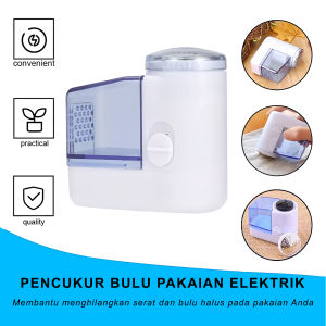ALAT PENCUKUR PENGHILANG Serat Bulu Halus Pakaian Electric Pembersih Serat Baju Elektrik Cloth Wool Fabric Shaver COD