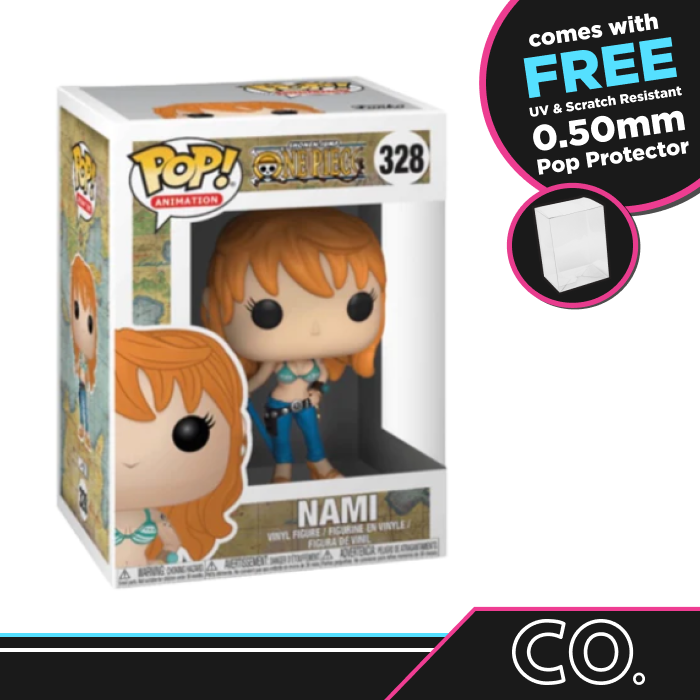 Funko Pop: Animation - One Piece - Nami #328 With Free Protector ...