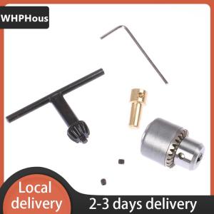 [COD] WHPHous Ship within 24 hours 1 Set Mini Drill Chuck Micro 0.3-4mm Taper Mounted Drill Chuck and Wrench