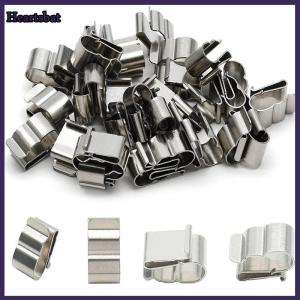 [Heartsbat] 10 pcs năng lượng mặt trời bảng điều chỉnh dây clip cho 2x6mm Cáp thép không gỉ Trailer quang điện kẹp Clip tổ chức cho PV hệ thống dây điện thuyền