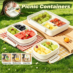 Lunch Box with Removable Compartments Microwave Safe Food Storage Bento Box