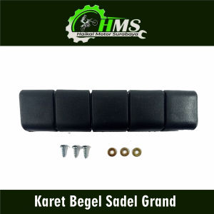 Karet Begel Sadel Grand (+ Baut) - Karet Behel Plenger Pegangan Jok Jog Honda Astrea Prima Legenda Star Supra Lama Old 100cc Impressa