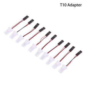 🔥🔥🔥fenglin 10Pcs Adapter For Car Light Led Panel Stop Lamp Car Interior Dome Bulb T10 BA9S T4W Festoon To Pink Connector Wire Cables