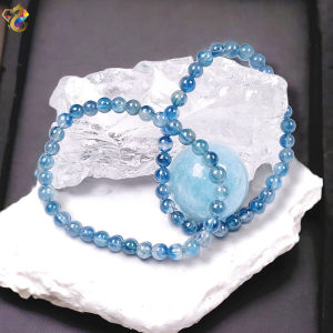 Collection Ceiling Grade Blue Emerald Kyanite Bracelet