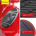 For Mazda CX30 CX30 Fuel Tank Cap Decorative Sticker Brand New CX-30 Modified Parts Carbon Fiber Pattern Body. 