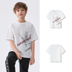 balabala Children Short Sleeve T-Shirt 2025 Summer New Quickdry Parentchild Inner Wear