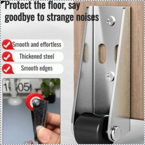 Door Drop Anti-sagging Non-slip Base Abrasion Resistance Beautiful Durable Intelligent Metal