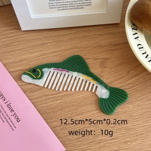GUAIP Tulip Acetate Comb Cartoon Animal Makeup Comb Hair Care Hair Styling Tool Hairdressing Combs Women