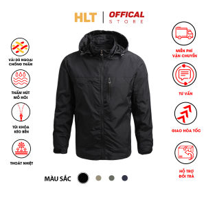 Áo khoác dù nam chống nắng nam chất dù cao cấp có nón chống tia UV-AK02