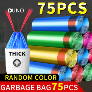 Drawstring Plastic Garbage Bags Thickened Kitchen Garbage Bags Toilet Garbage Bags Large capacity