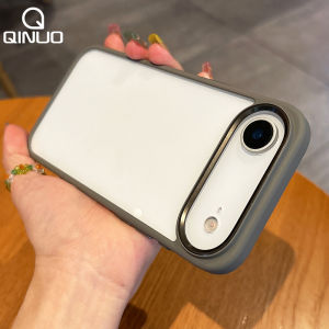 Luxury Shockproof Transparent Case For iPhone 17 Air 16 15 14 11 13 12 Pro Max Plus Mini 16E Metal Lens Frame Hard Acrylic Cover