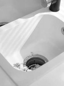 Suction Cup Kitchen Sink Filter Rack Dishwashing Sink Food Waste Draining Rack Countertop Towel Storage Rack [ Free Shipping ]