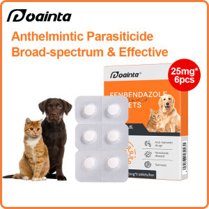 PUAINTA 6/12 Tabs Obat Cacing Kucing dan Anjing Tablet Obat Cacing Original Deworm Tablet