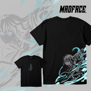 MADFACE Clothing - Demon Slayer Lines Print Series - Anime Mens And Womens T-shirt