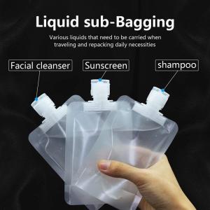 TS Travel Botol Refill Tempat Sabun Travel Plastik Fliptop Flip Top Organizer Traveling 30ml50ml100ml / Botol Refill Skincare atau Make up / Kantong Pouch Traveling Skincare atau Make up