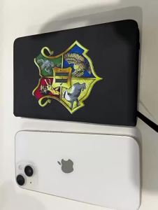 HarryPotter Harry Potter Boys and Girls Black Notepad Portable and Simple Diary Exercise Book