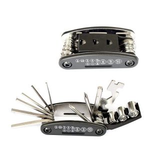 Bộ Dụng Cụ Đa Năng Cầm Tay 13 Món Xếp Gọn Bao Gồm Tua Vít Lục Giác Cờ Lê Đầu Tuýp Vặn Ốc Bu Lông Sửa Xe Máy Xe Đạp Máy Móc Gia Đình