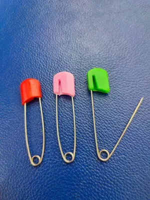20 cây kim tây (kim băng ) đầu nhựa đủ màu.