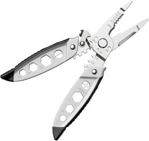 Tang Dekrustasi 16in1 Tang Pemotong Pengupas Kawat Kabel Listrik Serbaguna