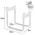 Detachable Bracket Bottled Water Dispenser Drinking Bucket Gallon Stand With Faucet Spigot Valve. 