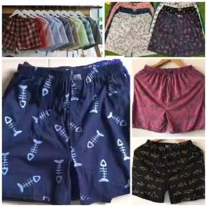 กางเกงบ็อคเซอร์เอว24-44นิ้ว คละลาย