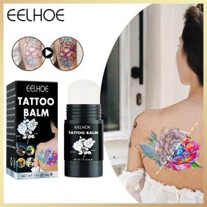 Eelhoe Tattoo Balm Tattoo Brightening Repair Cream Moisturizing Color Enhancement Mini Portable Tattooing Color Bright Cream Safe For Body Tattoo Care Cream Soothing Tattoo Balm Stick Tattoo Enhance Cream Tattoo Aftercare Balm Personal Care Product 40g