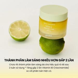 Kem Dưỡng Làm Sáng Da Mờ Các Vết Thâm Nám Goodal Green Tangerine Vita C Dark Spot Care Cream 50ml