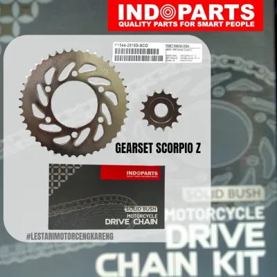 GEAR GIR SET / GEARSET SCORPIO OLD DAN NEW ASLI INDOPART KOMPLIT