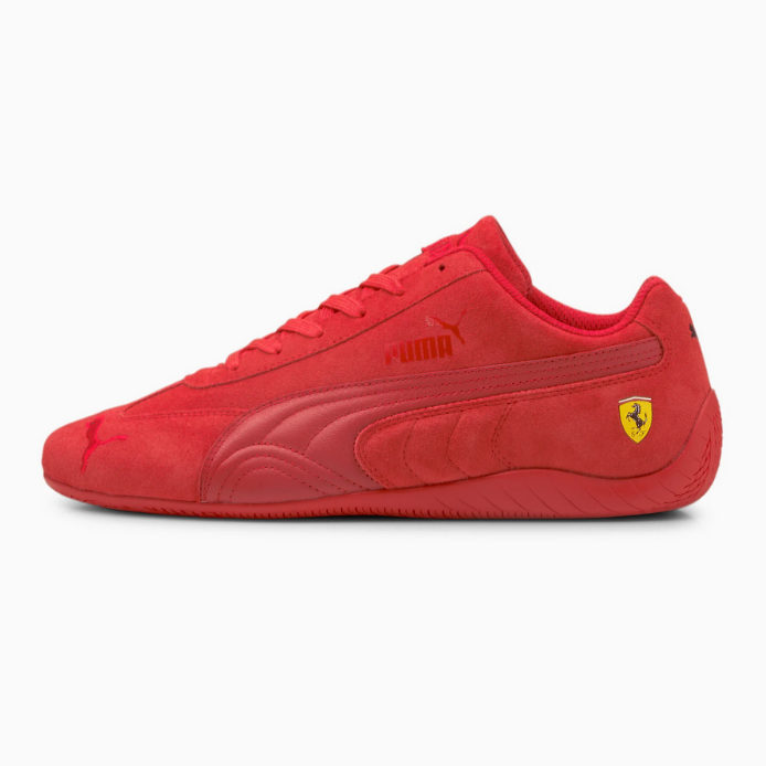 Puma Scuderia Ferrari Speedcat Ferrari suede suede men's racing shoes ...