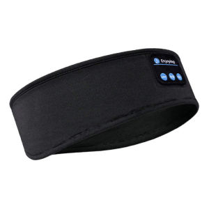 KEBETEME Wireless Bluetooth Sleeping Headband Fone Earphones Sports Sweatband Sleeping Band Headset Music Soft Elastic Eye Mask Headphone
