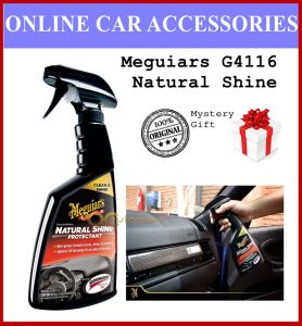 ( Free GIft ) Meguiars G4116 Natural Shine Protectant 473ml Meguiars Clean Shine Protection
