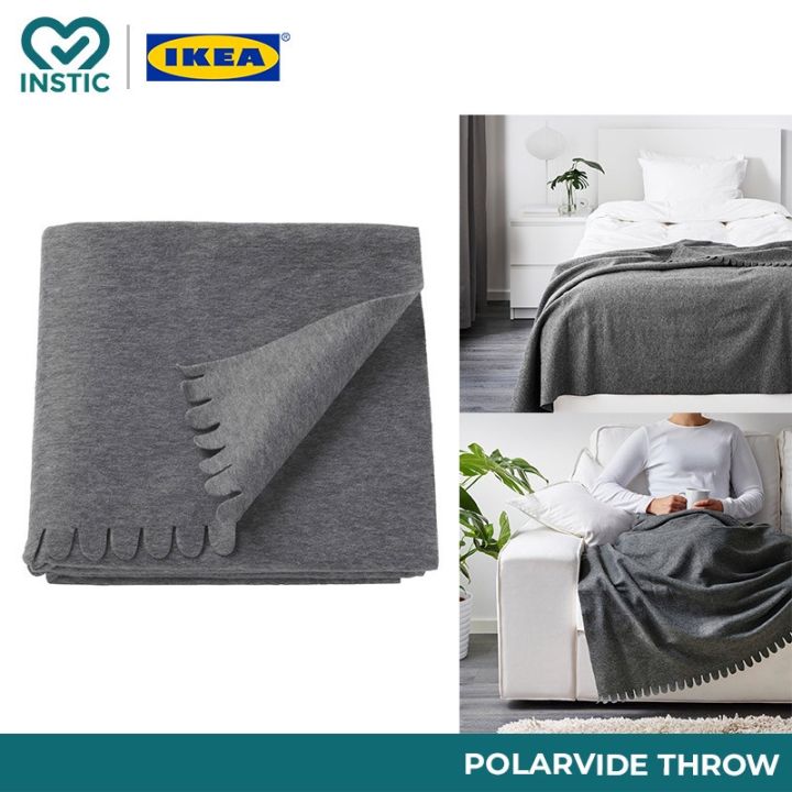 Fleece Blanket Polarvide Throw Hot Sale IKEA POLARVIDE Throw
