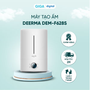 Máy tạo ẩm Deerma DEM-F628S | Máy phun sương Deerma F628S / F628 màn hình LCD thông minh - Máy tạo ẩm đo độ ẩm hoạt động yên tĩnh có 3 chế độ dễ dàng thay đổi thư giãn