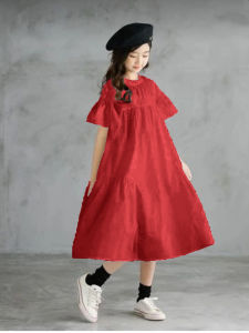 HILFASHION dress anak perempuan/dress flare/pakaian anak perempuan