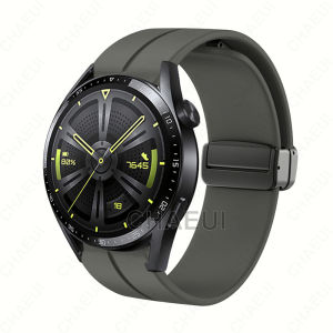 18MM 20MM 22MM Silicone Strap for Huawei Watch GT 6 5 4 3 2 GT6 GT5 Pro GT4 GT3 GT2e 46MM 41MM 42MM for Huawei Watch 4 4Pro 3 3Pro Samsung Galaxy Watch 7 FE 6 5 4 Amazfit Bip 6 5 Silicone Strap Band