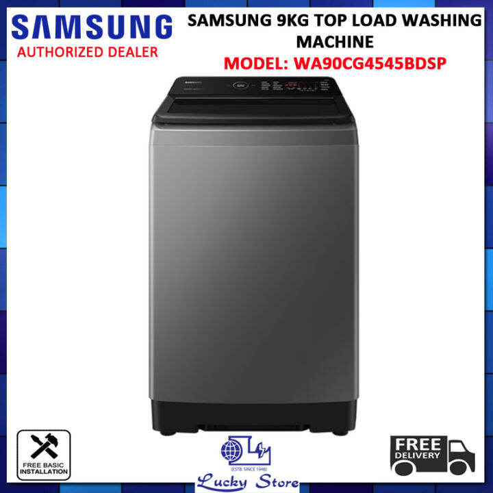 (BULKY) SAMSUNG WA90CG4545BDSP 9KG TOP LOAD WASHING MACHINE WITH ...