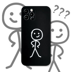 FOX Case Realme 3 5 5i C2 C11 C30 C30S XT Casing TPU Stick Couple Matte - Hitam