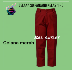 CELANA SEKOLAH SD MI ANAK LAKI LAKI PANJANG {COD}