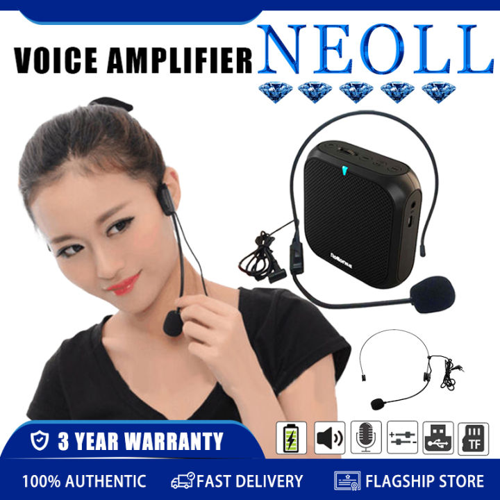 Wearable microphone 2024 and speaker