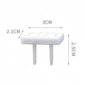 【COD】5/10/20 PCS Child Safety Anti-electric Cover Power Socket Cover Baby Outlet Plug Protection Safety Flame Retarda  2/3 Holes Electric Plug Safety Covers Plastic Guard