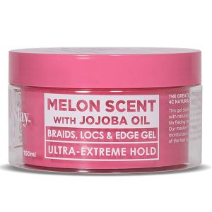 Esha Slick N Slay Braiding Gel - 3-in-1 Ultra Extreme Hold Gel for Locs Twists & Edges - Hydrating & Conditioning Shining Formula - Fast Drying ( 5 oz.)