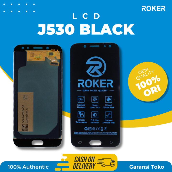 LCD TOUCHSCREEN FULLSET SAMSUNG J530 / J5 PRO ORIGINAL BY ROKER ...