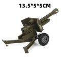 2set Mainan Meriam Howitzer Artileri Berat 3d Puzzle Howitzer Building Blocks. 