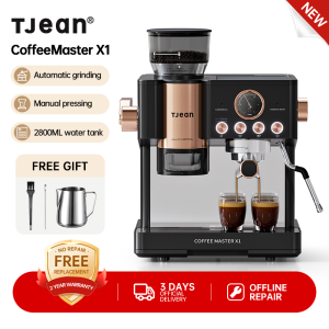 TJean Espresso Semi-automatic Coffee Machine ULKA Pump CoffeeMaster X1 (2-Year Warranty)