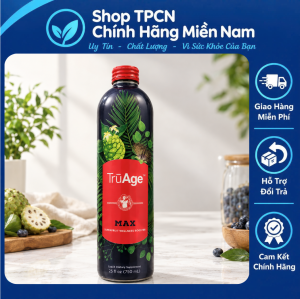 Nước Uống Trái Nhàu Noni Max TruAge Max Giúp Tăng Cường Sức Khỏe - Chai 750ml