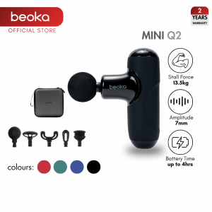 Beoka Q2 Mini Massage Gun | On-The-Go sized | Soothe Soreness & Speed Recovery | Muscle Relief for Fitness Enthusiasts
