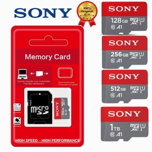 💞【Readystock】 + FREE Shipping+ COD 💞 100% Original SONY Micro SD Card Class 10 TF Card 8GB 16GB 32GB 64GB 128GB 256GB 512GB 1024GB Up to 98MB/s Memory Card for Phone Tablet Flash Card
