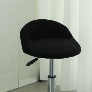 OKDEALS Elastic Bar Chair Cover Thickened Integrated Low-back Chair Covers  Dustproof Dining Chair Cover For Banquet Hotel Dining Home Decoration